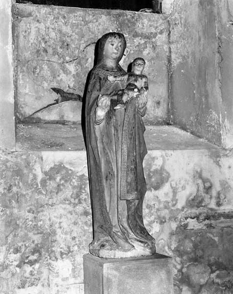 statue : Vierge à l'Enfant