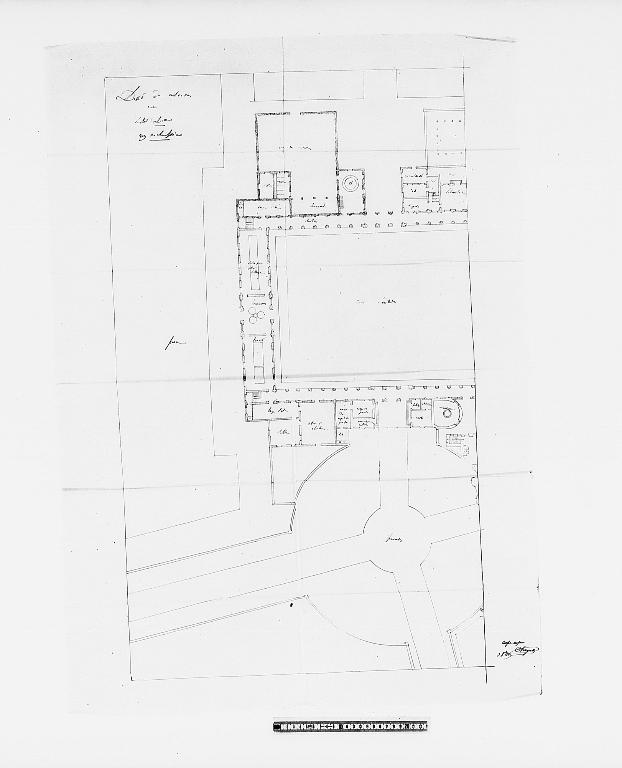 bâtiment conventuel de l'abbaye de la Trinité dite abbaye aux Dames, actuellement hôtel de région