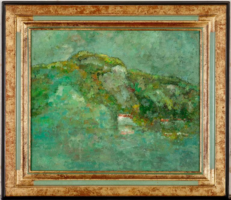 tableau : Brume sur la Bouille