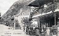 CHERBOURG - Le Café Delahaye.- Carte postale, collection P. B., Cherbourg. (AD Manche. Série FI).
