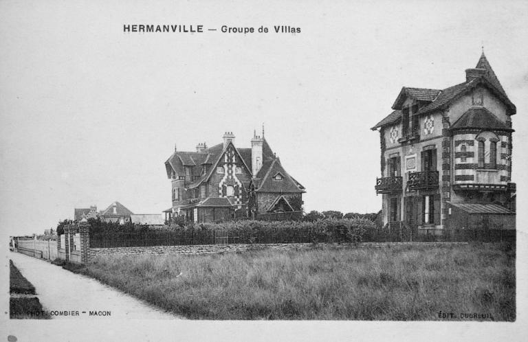 les maisons d'Hermanville-sur-Mer