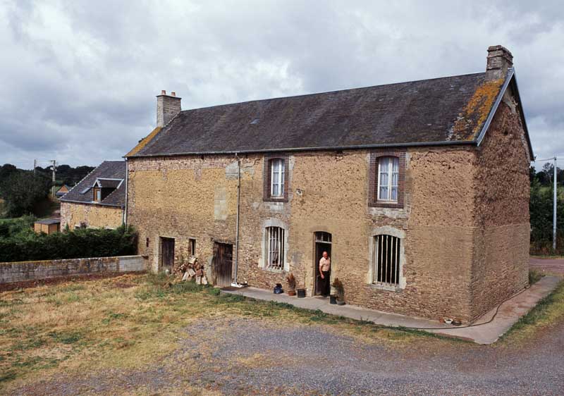 ferme, actuellement maison