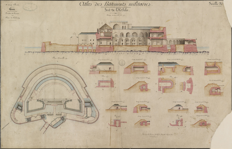 Fort-Royal, puis Fort-National et Fort-Impérial, actuellement Fort de l'île Pelée