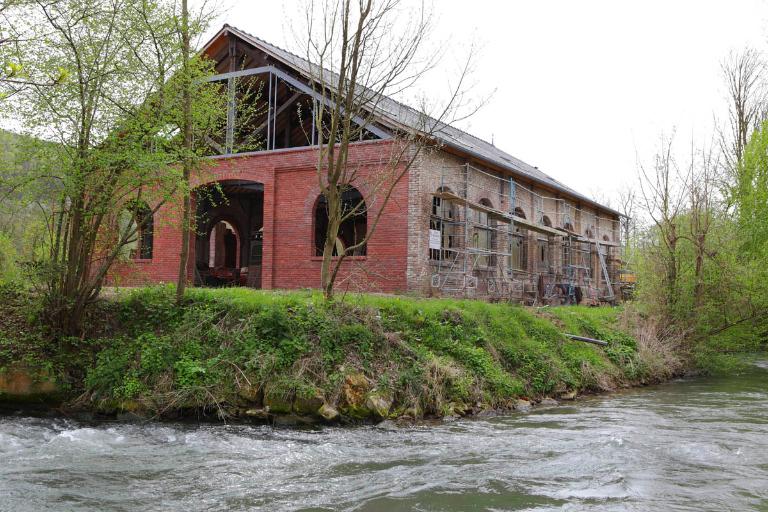 laminoir et martinet des Fonderies de Romilly, puis taillanderie Soubeyran puis Vergez-Blanchard dite usine de Bétille