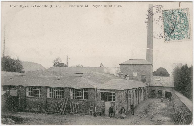filature de coton Peynaud, actuellement immeuble de logements