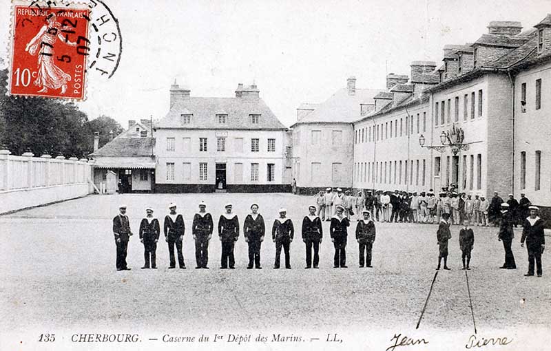 caserne de l'Abbaye dite caserne des équipages de la Flotte actuellement Service Historique de la Défense section Marine