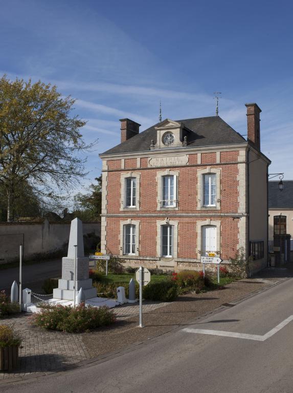 mairie-école, actuellement mairie