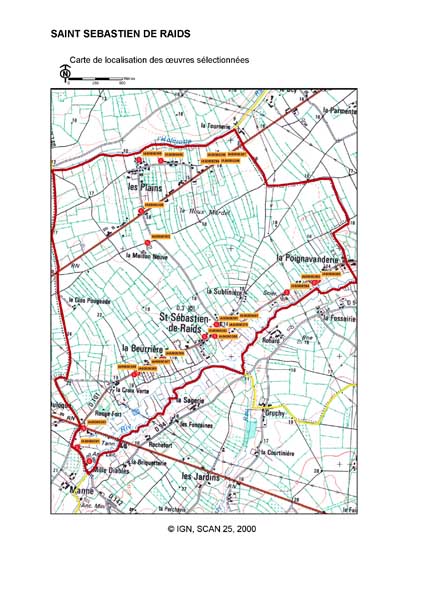 présentation de la commune de Saint-Sébastien-de-Raids