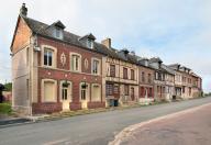 maisons du bourg de Hauville