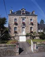 Vue d'ensemble, maison de notable dite la Roseraie, rue du maréchal Bertrand.