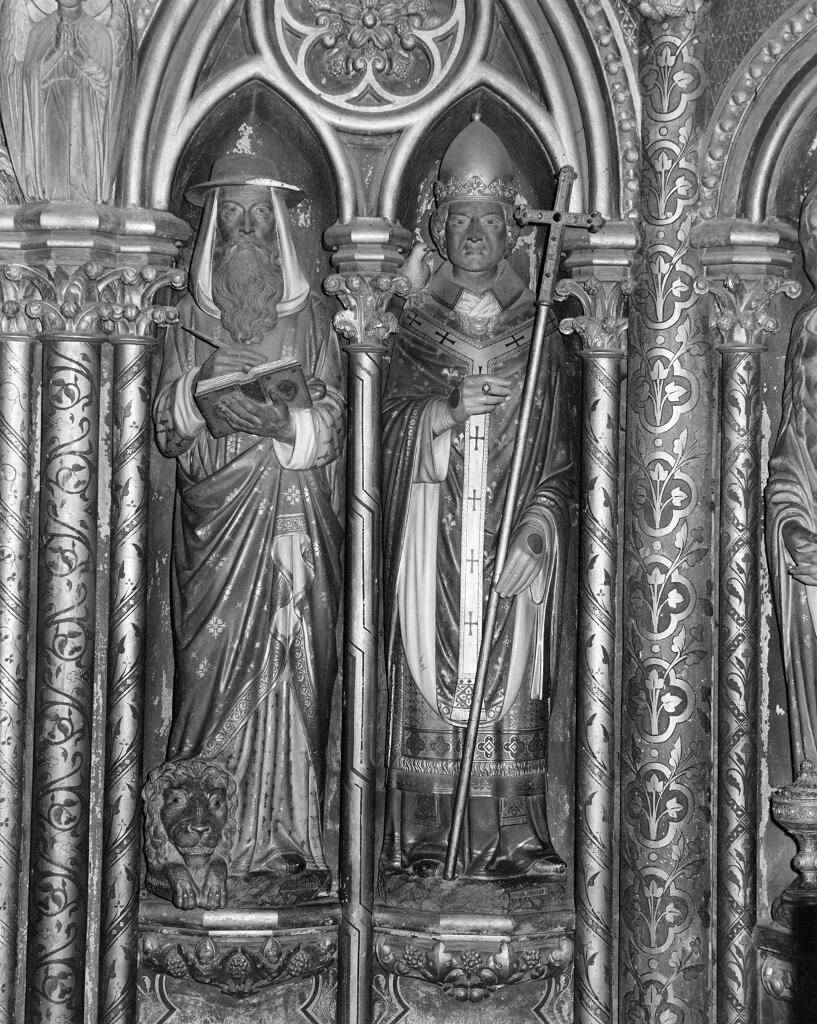 ensemble statuaire du sanctuaire, statues et groupes sculptés : personnages de l'Ancien et du Nouveau Testament