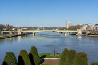 Pont Boieldieu reconstruit