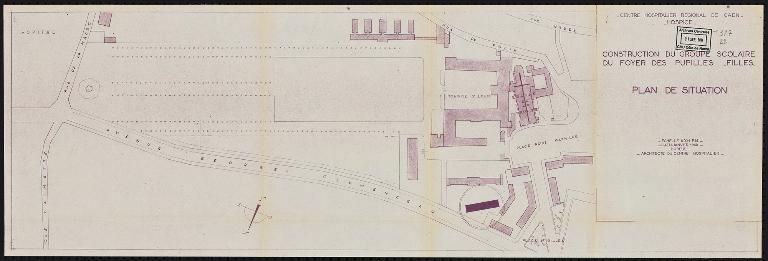 abbaye de bénédictines de la Trinité dite abbaye aux Dames, actuellement hôtel de région