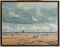 tableau : Grande marée à Saint-Jean-le-Thomas