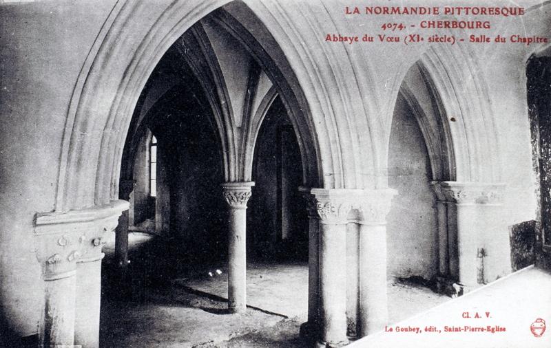 abbaye Notre-Dame-du-Voeu, puis hôpital de la Marine, puis caserne Martin des Pallières, puis cité Chantereyne, actuellement site archéologique