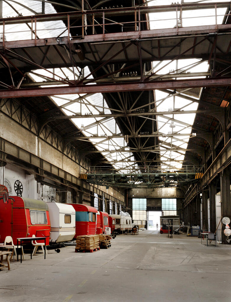 Centre national des arts de la rue dit atelier 231 - reconversion des ateliers de chaudronnerie et de machines-outils de la Compagnie des chemins de fer de l'Ouest