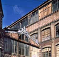Usine de blanchiment et de teinturerie de laine Boujiard et Grubben, puis usine de confection Rousseau s. a., puis Manufacture d'Elbeuf s. a.