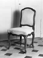 ensemble de 7 chaises à la reine de style Louis XV