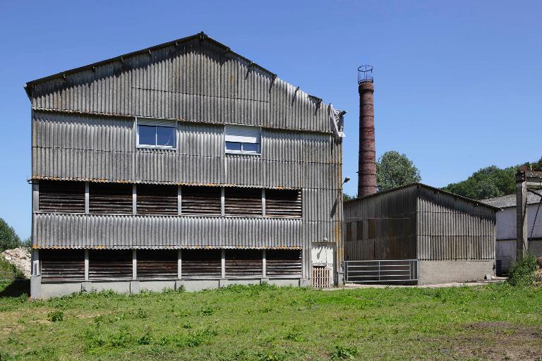 usine de déroulage du bois, dite usine du Marais