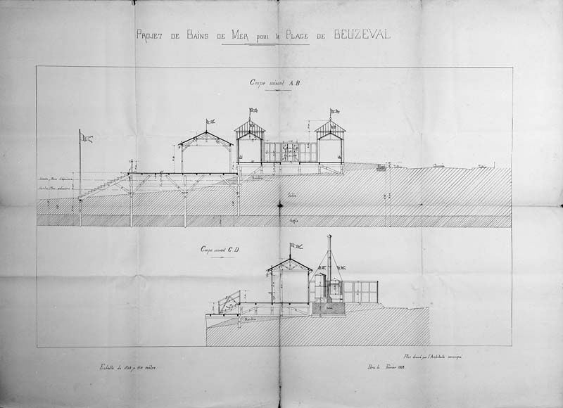 Casino et établissement de bains de Beuzeval, puis établissement de bains et casino de Beuzeval dits le Petit Casino ou Le Kursaal Plage ou Les Petits Bains