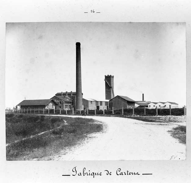 scierie, puis cartonnerie, puis usine de fibre de bois