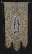 bannière de procession de paroisse