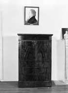 commode-secrétaire à abattant