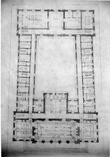 maison commune, actuellement hôtel de ville