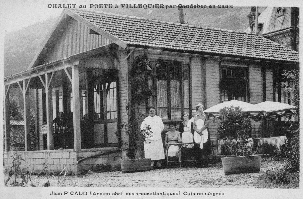 hôtel du Commerce, puis hôtel-restaurant dit Le Chalet du poète, actuellement maison