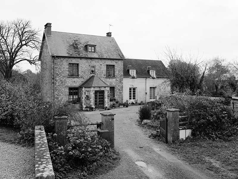 ferme, actuellement maison