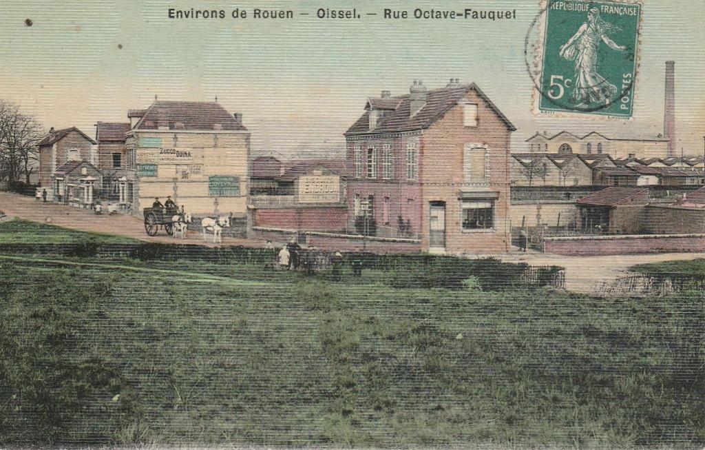 Filature de coton Fauquet et cie, puis Filature d'Oissel, puis Le Verdier, puis De Ménibus
