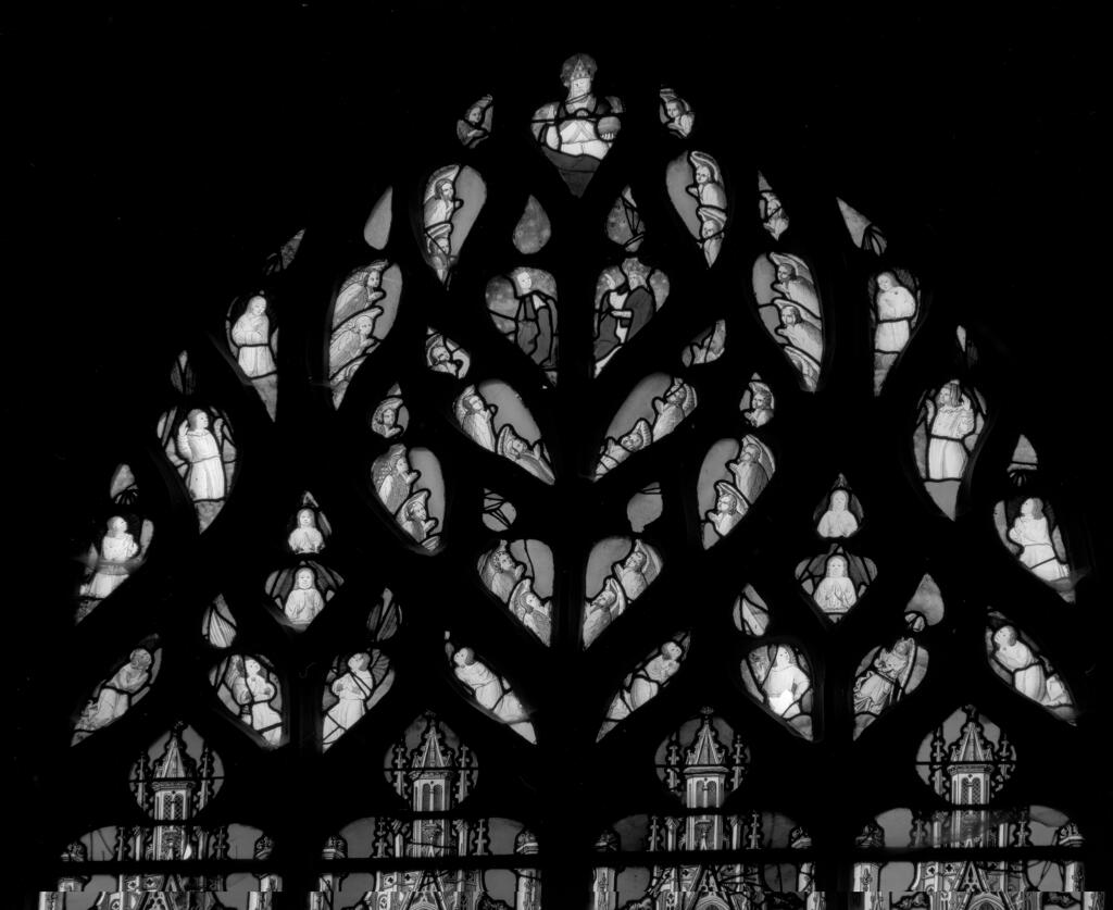 verrière : saints, saintes (baie 8)