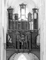 buffet d'orgue, tribune d'orgue (grand orgue à positif)