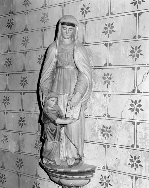 statue : Education de la Vierge