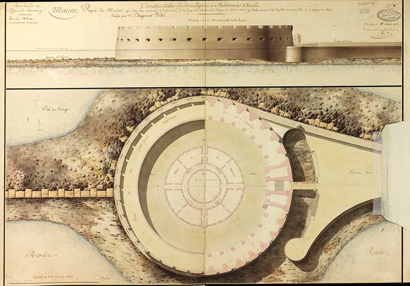 ensemble de 2 forts dits forts des musoirs