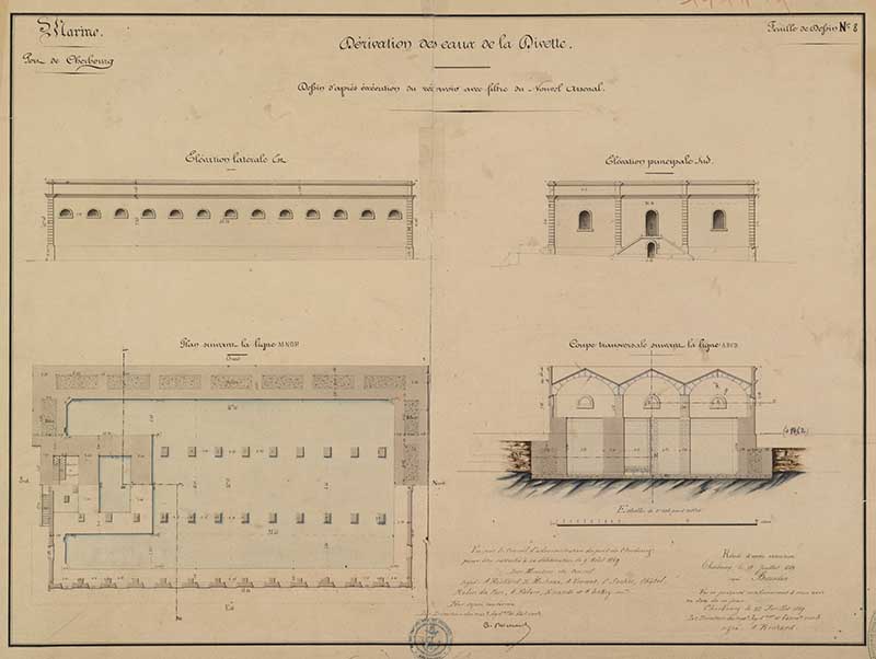 réservoir d'eau de la Divette