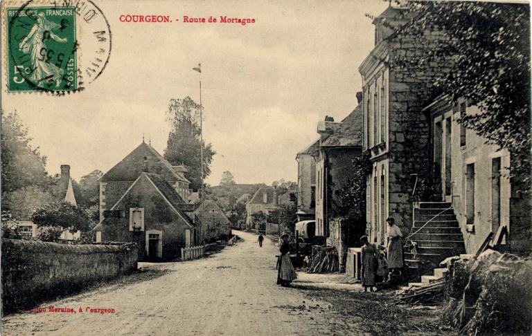 le bourg de Courgeon