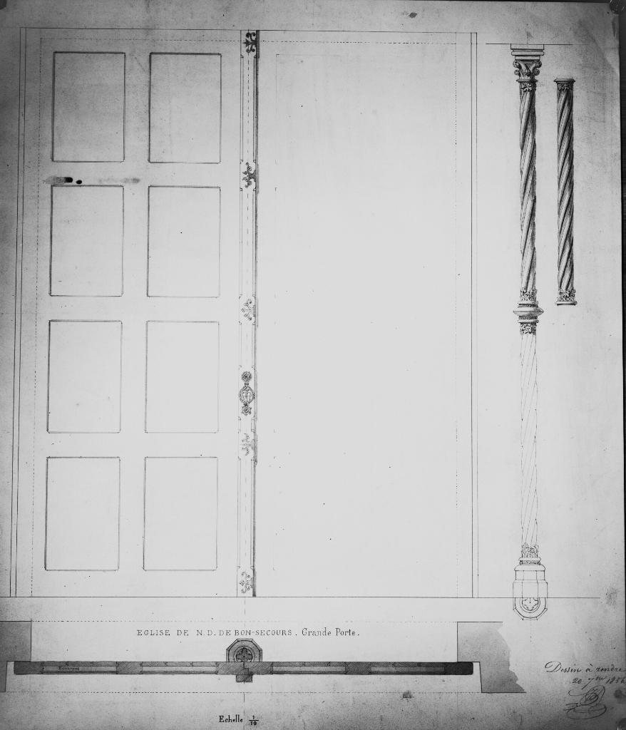 ensemble du mobilier de la basilique Notre-Dame