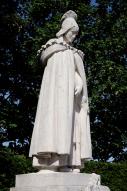 monument aux morts de la guerre de 1914-1918 : La Normandie en deuil pleurant ses Enfants
