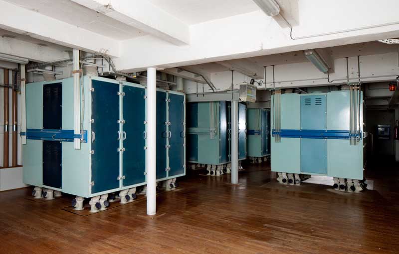 ensemble de 4 machines à séparer physiquement : plansichters
