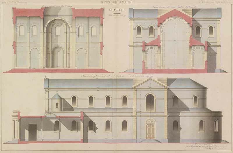 chapelle Notre-Dame des armées de l'hôpital maritime