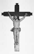 statue : Christ en croix