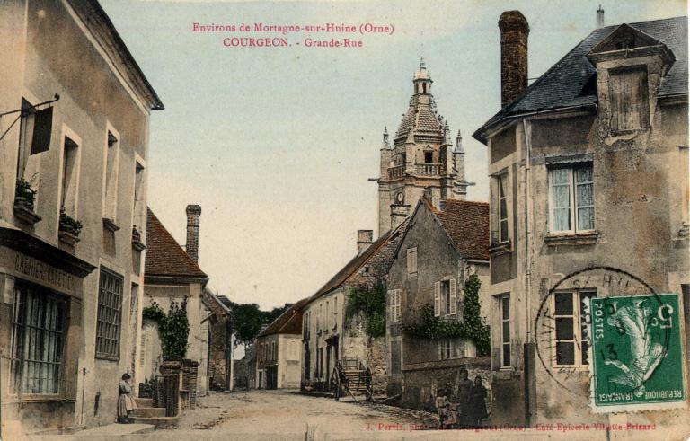 le bourg de Courgeon