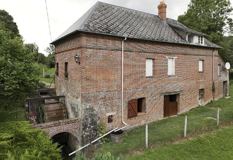 moulin à blé d'Héronchelles, puis station de pompage d'eau de source