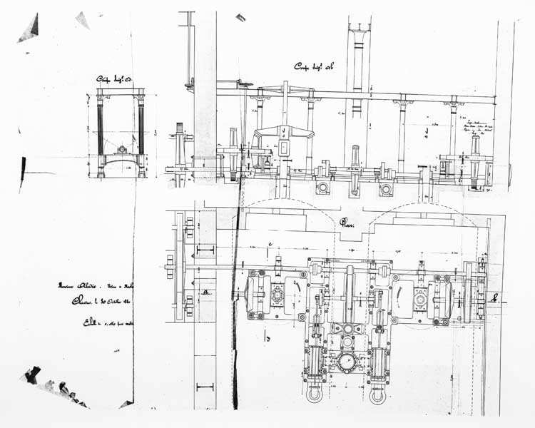 moulin à farine, usine de pâte à papier