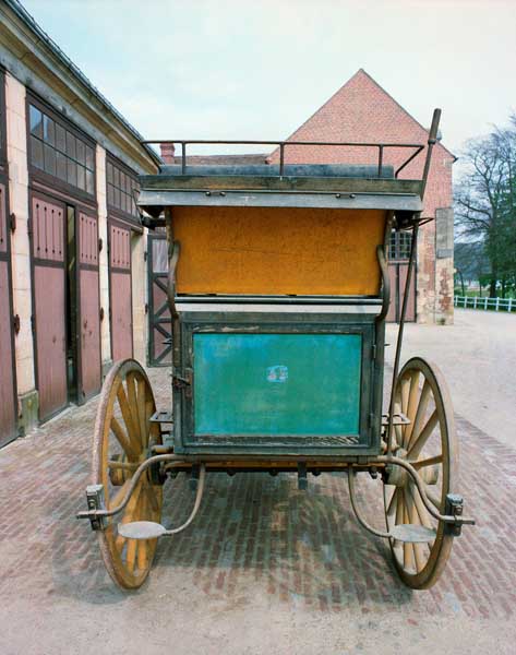 voiture hippomobile, road coach (park drag)