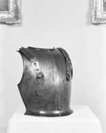 ensemble de 2 plastrons de cuirasses françaises de cavalerie lourde modèle 1858
