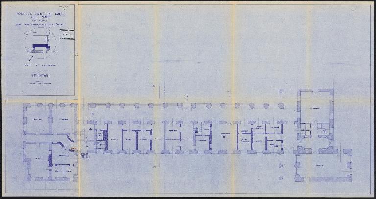bâtiment conventuel de l'abbaye de la Trinité dite abbaye aux Dames, actuellement hôtel de région