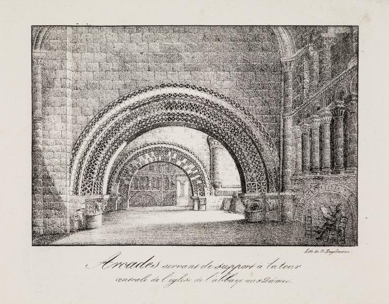 église de l'abbaye de bénédictines de la Trinité dite abbaye aux Dames, actuellement église paroissiale Saint-Gilles