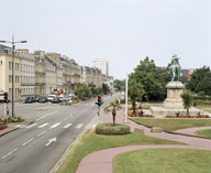 place dite place du Rempart, actuellement place Napoléon